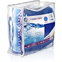 Gre CV300 - Cobertor de Verano para Piscina Redonda de 300 cm de Diámetro- Color Azul